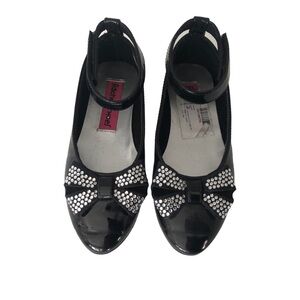 Rachel Patent Leather Bow Flats
